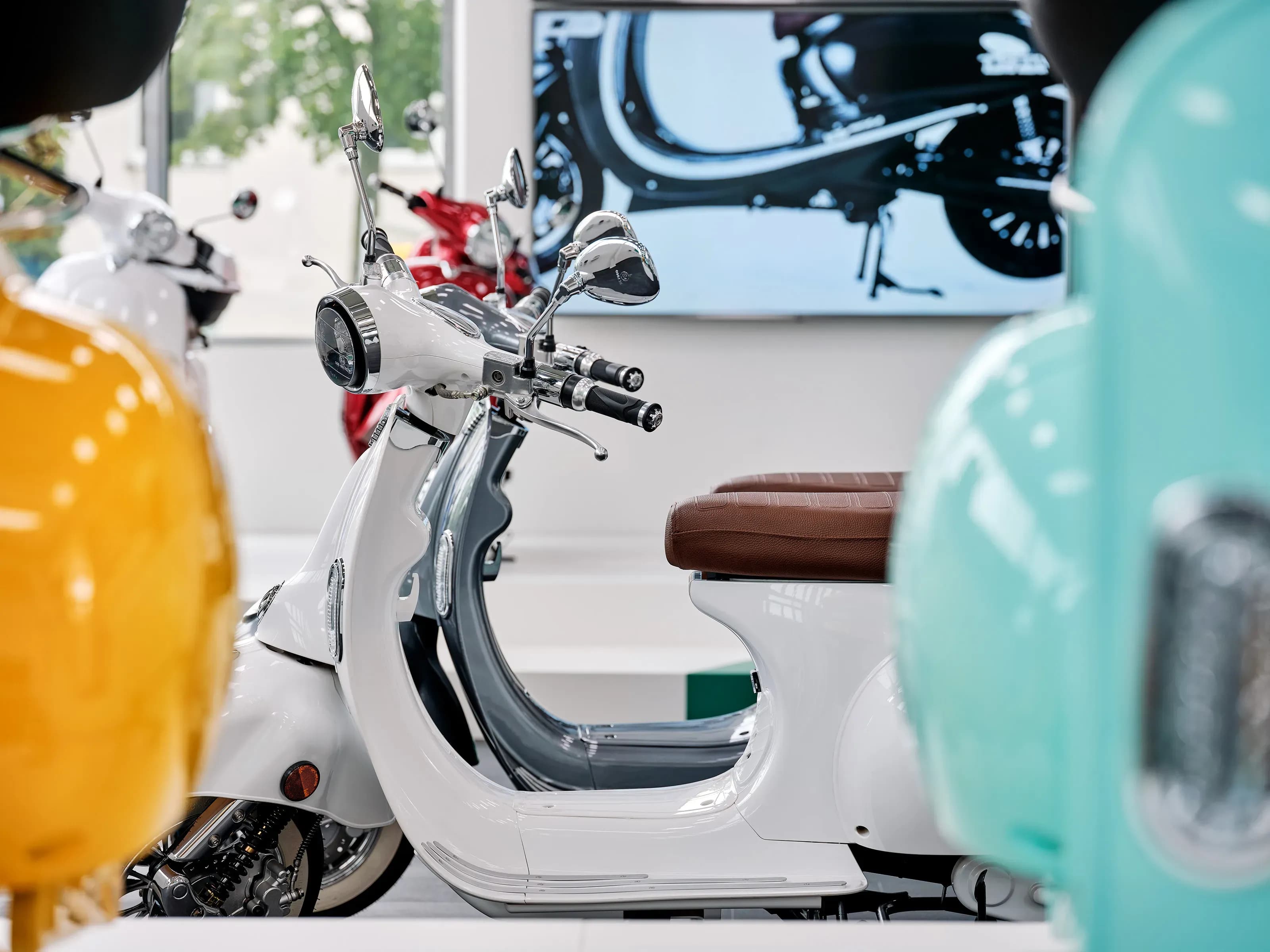 Deutsche E-Roller mit Premium-Technik